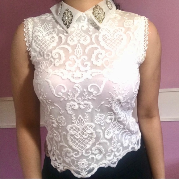 White top custom made - Picture 2 of 2